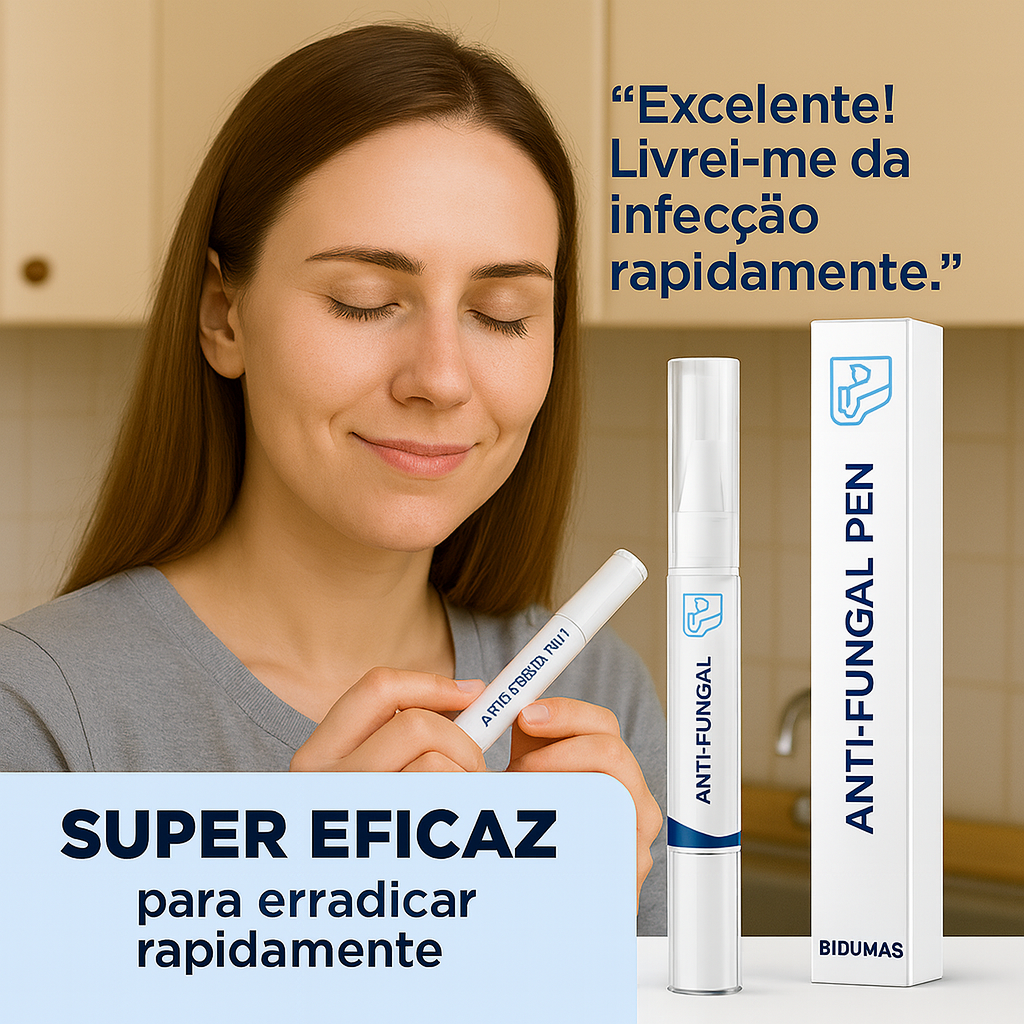 Caneta antifúngica